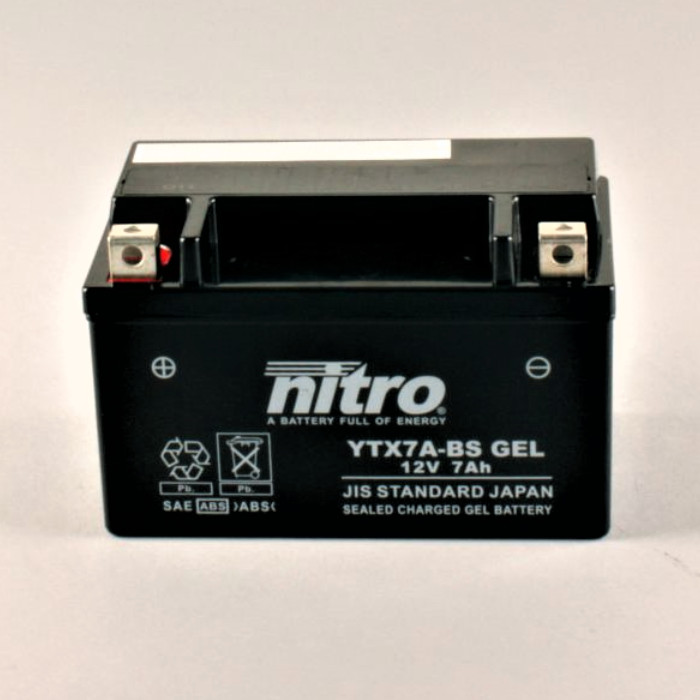Batterie Nitro NTX7A / YTX7A 7AH GEL