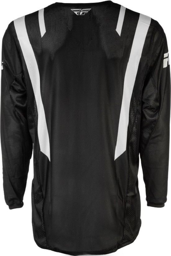 FLY RACING Kinetic Mesh DBK Jersey - Schwarz/Weiß FLY RACING Kinetic Mesh DBK Jersey - Schwarz/Weiß