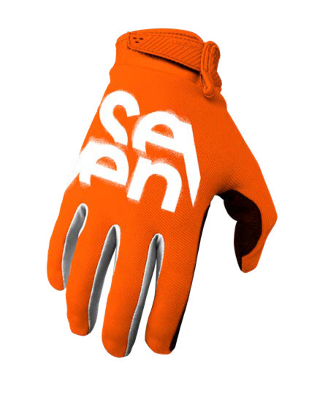 SEVEN Annex 7 DOT 27 Parallel Jugendhandschuh - Orange/Schwarz
