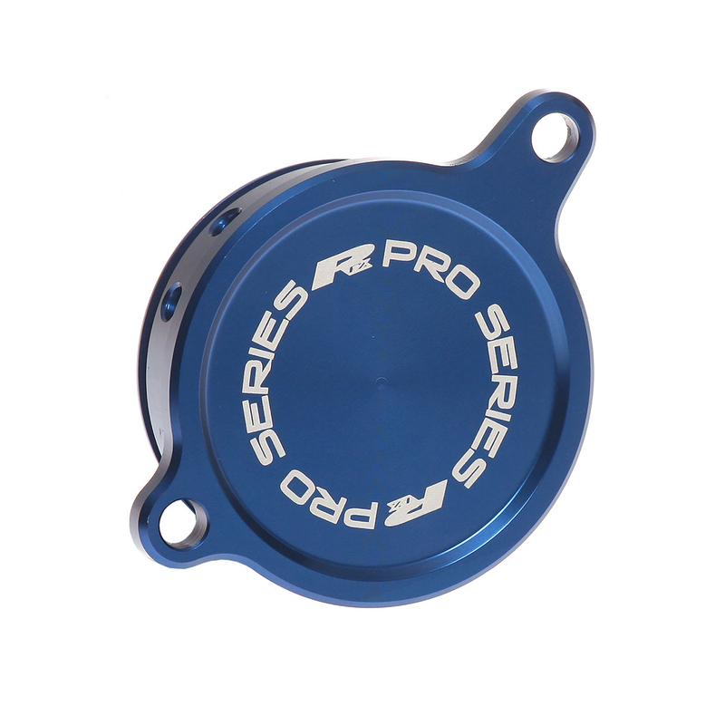 RFX Pro Ölfilterdeckel (Blau) - passend für Kawasaki KXF450