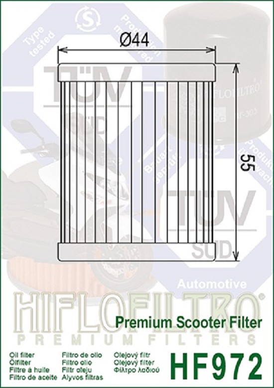 Hiflo Ölfilter HF972