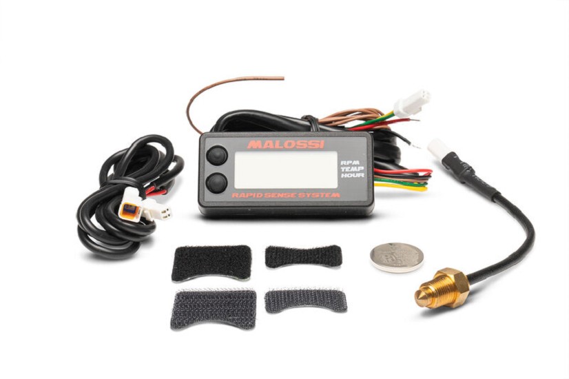MALOSSI Rapid Sens System - RPM + Sonde - Digitaler Stundenzähler