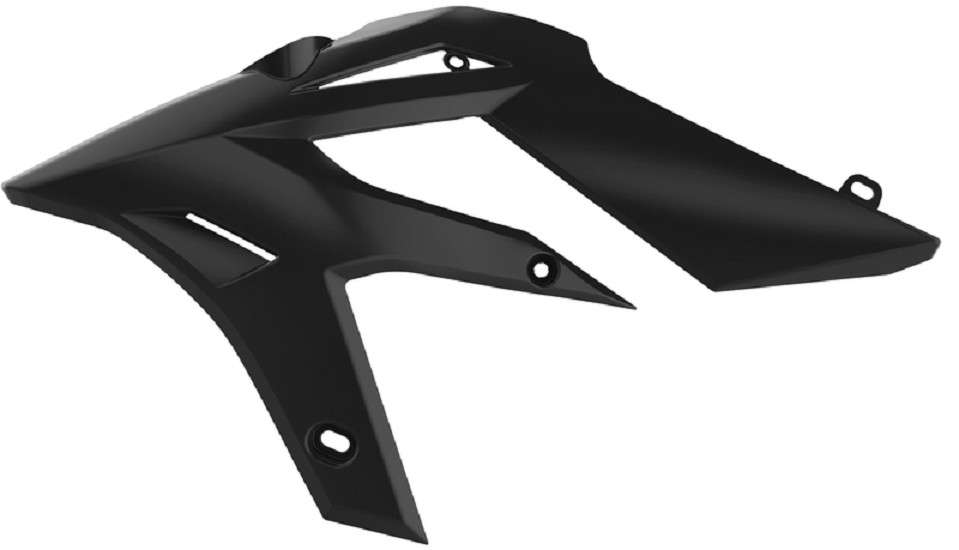 POLISPORT Kühlerspoiler seitlich Schwarz Beta Xtrainer