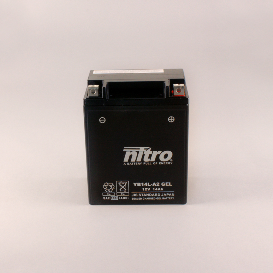 Batterie NITRO NB14L-A2 SLA (WC) Gel 12V/14Ah [134x89x166] CCA=190A