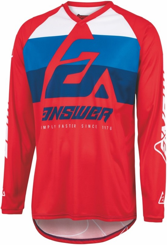 ANSWER Syncron CC Jersey - Rot/Weiß/Blau