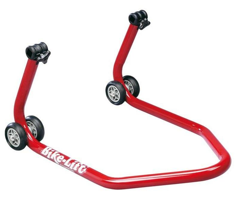 BIKE LIFT Universal-Montageständer rot mit Aufnahmen in V-Form - RS-17