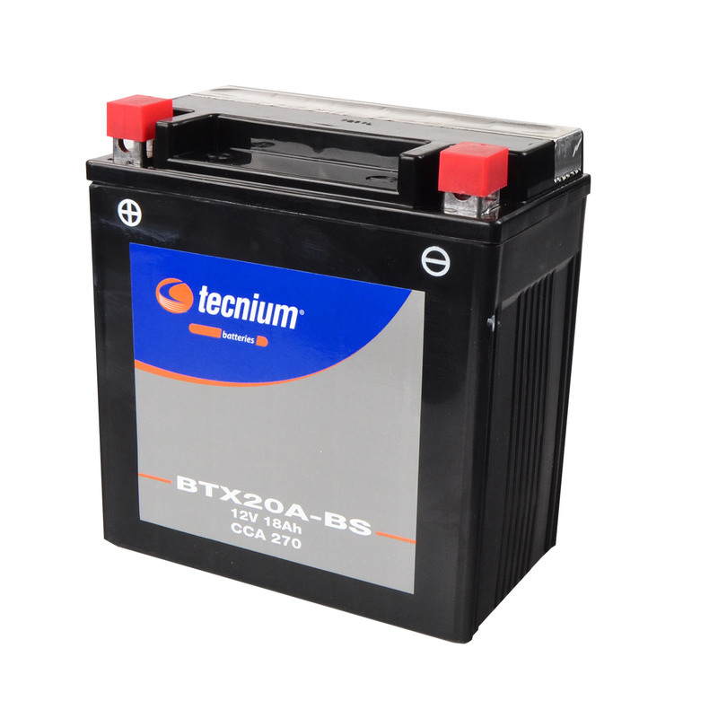 TECNIUM Wartungsfreie Batterie mit Säurepack - BTX20A-BS TECNIUM Wartungsfreie Batterie mit Säurepack - BTX20A-BS