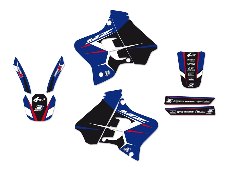BLACKBIRD Dream Graphic 4 Deko-Kit passend für Yamaha YZ125/250 BLACKBIRD Dream Graphic 4 Deko-Kit passend für Yamaha YZ125/250