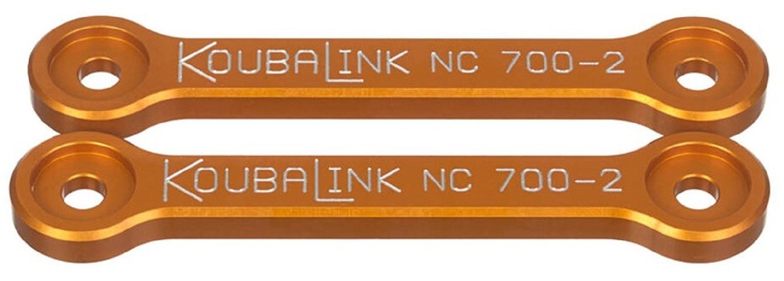 KOUBALINK Tieferlegungssatz (33.7 mm) Rot - passend für Honda KOUBALINK Tieferlegungssatz (33.7 mm) Rot - passend für Honda