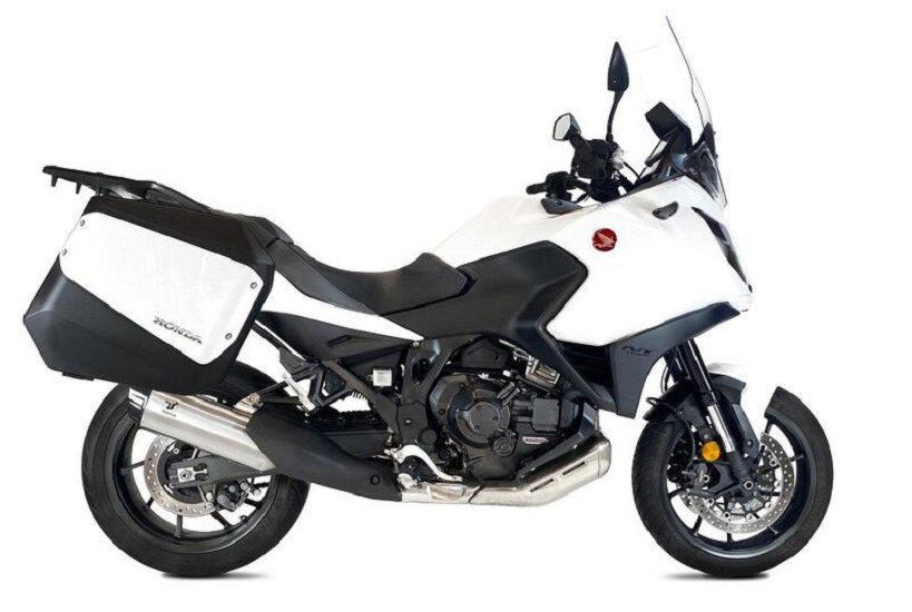 IXRACE Desert Edelstahl-Endtopf passend für Honda NT 1100, 22-, Euro 5