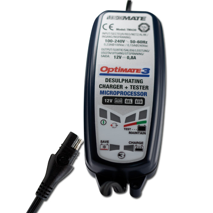 Batterieladegerät OptiMate3 SAE TM-430 Batterieladegerät OptiMate3 SAE TM-430