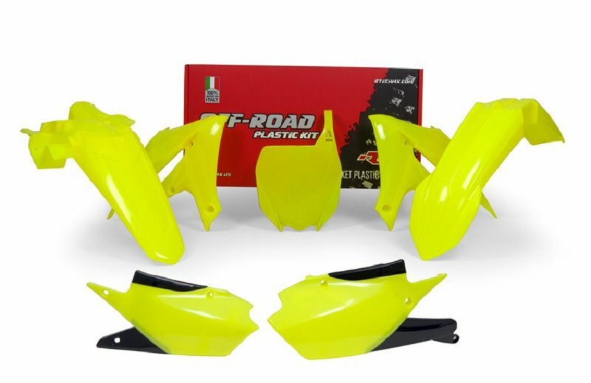 RACETECH Plastik-Kit neongelb passend für Yamaha YZ-450F RACETECH Plastik-Kit neongelb passend für Yamaha YZ-450F