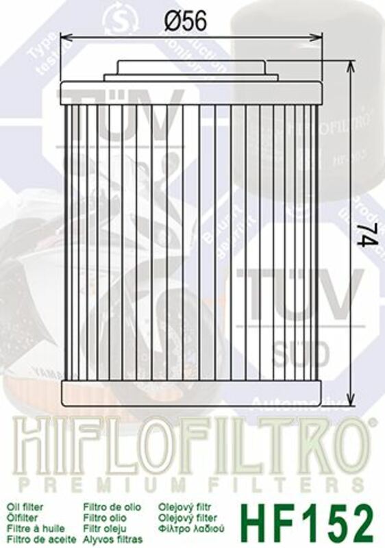 HIFLOFILTRO Ölfilter - HF152 HIFLOFILTRO Ölfilter - HF152