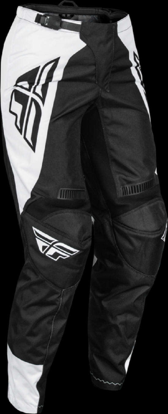 FLY RACING F-16 Damen-Hose - Schwarz/Weiß FLY RACING F-16 Damen-Hose - Schwarz/Weiß