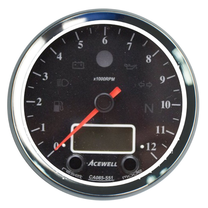 ACEWELL Analog DZM 12000rpm Digital Tacho ACEWELL Analog DZM 12000rpm Digital Tacho