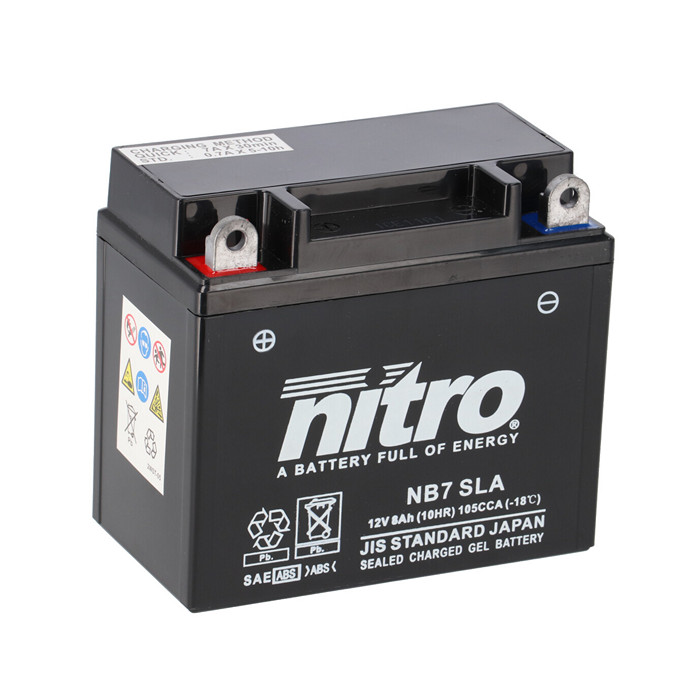 Batterie Nitro NB7 / YB7-A 7AH GEL Batterie Nitro NB7 / YB7-A 7AH GEL