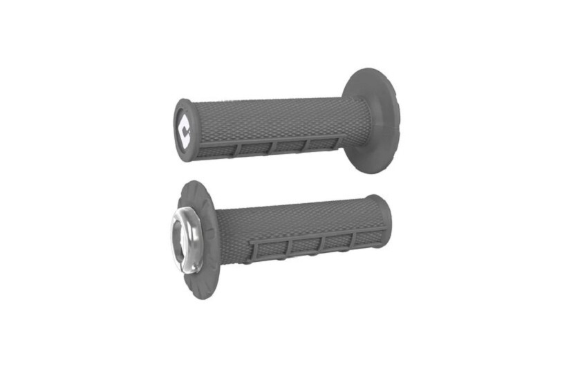 ODI ATV V2.1 Half-Waffle Lock-On Griffe - Grau/Anthrazit ODI ATV V2.1 Half-Waffle Lock-On Griffe - Grau/Anthrazit