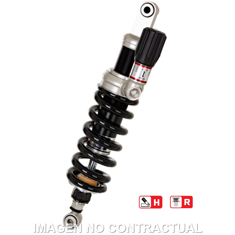 Federbein Z456-Serie Mono hinten passend für BMW GS 800 (08-17) / Adventure (13-17) MZ456-430HR-01-88