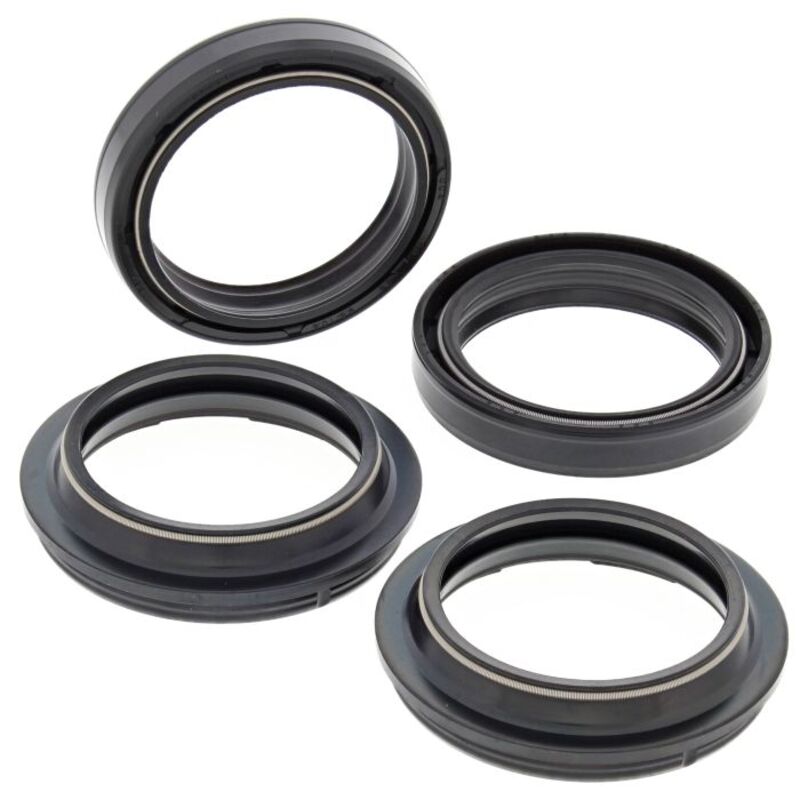 ALL BALLS Gabelsimmerringesatz mit Staubkappen - 43x55x9,5/10,2 mm