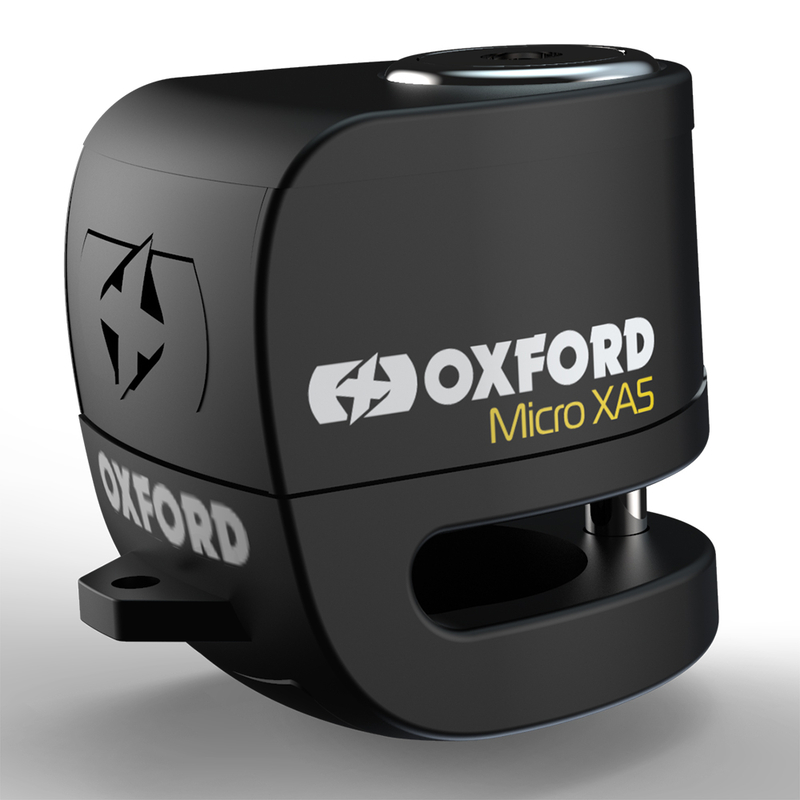 OXFORD Micro XA5 Alarm Disc Lock - Black OXFORD Micro XA5 Alarm Disc Lock - Black