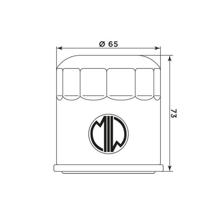 MEIWA Ölfilter H1013