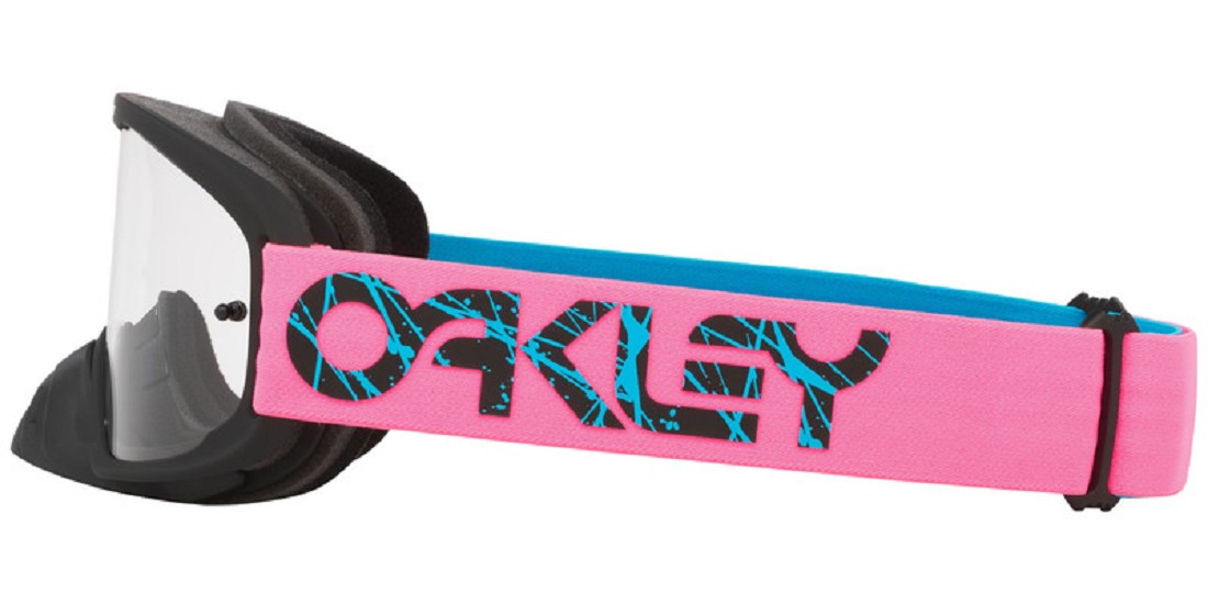 OAKLEY O-Frame 2.0 Pro MX Heritage Brille - 2 Stroke Blue Pink Klar Glas