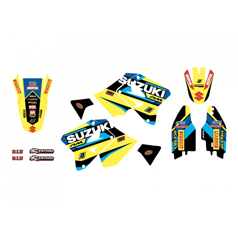BLACKBIRD Replica Racing Team 2019 Komplett-Kit passend für Suzuki RM125/250