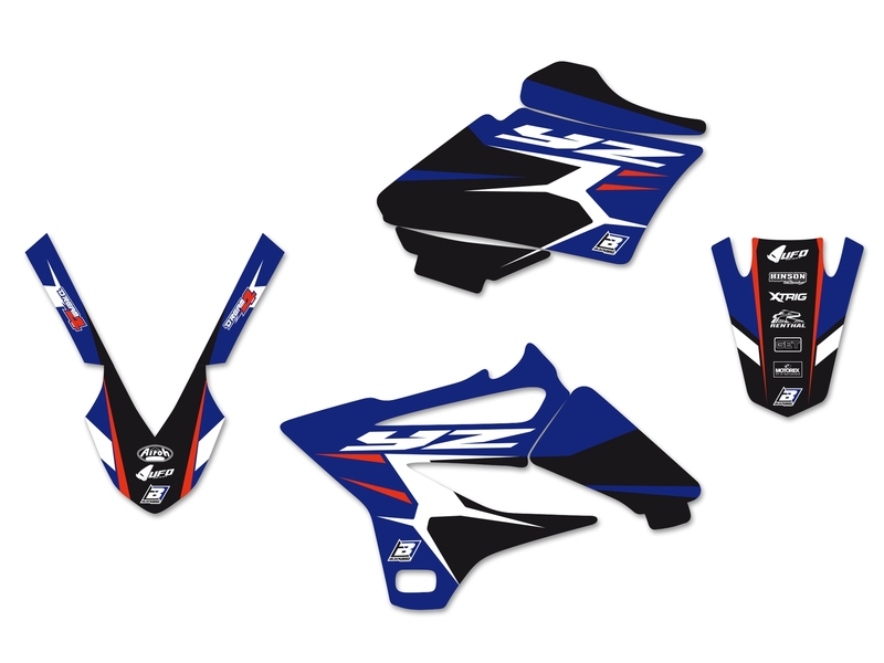 BLACKBIRD Dream Graphic 4 Deko-Kit passend für Yamaha YZ85