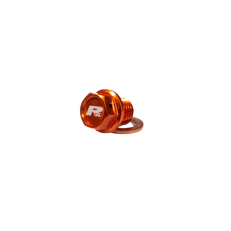 RFX Magnetische Ablassschraube [M12 x 12 mm x 1,50 - orange