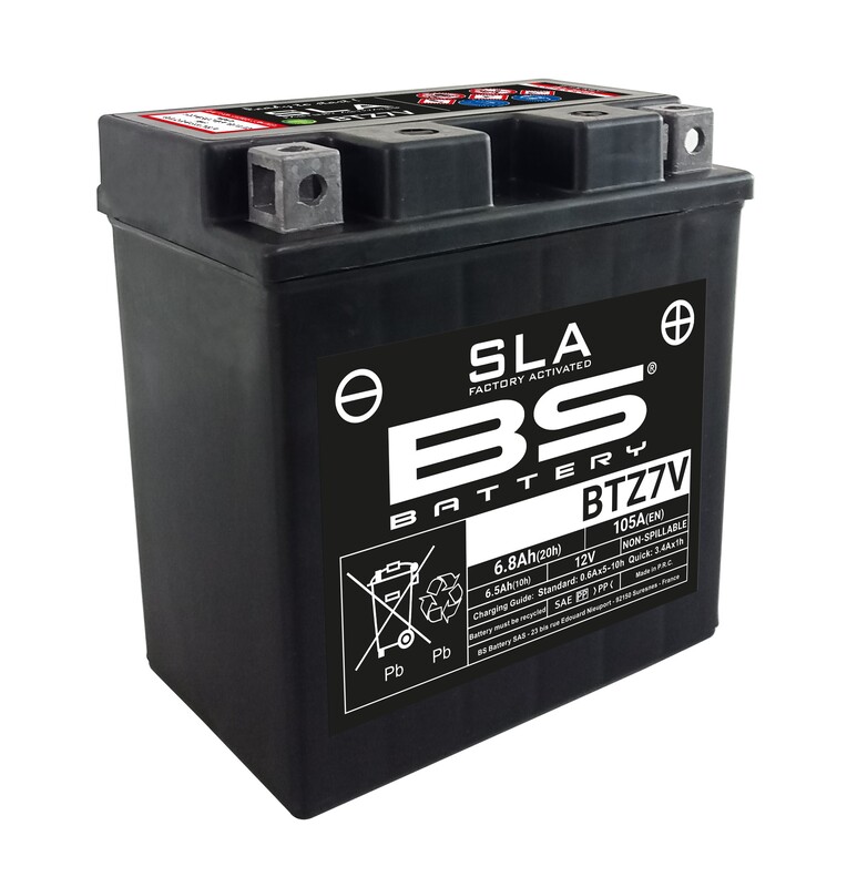 BS BATTERY SLA Wartungsfreie Batterie Werkseitig aktiviert - BTZFV BS BATTERY SLA Wartungsfreie Batterie Werkseitig aktiviert - BTZFV