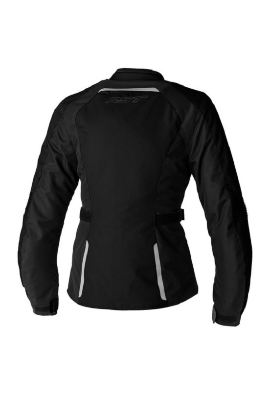 RST Damen Ava CE Textil-Jacke - Schwarz/Schwarz Größe XS