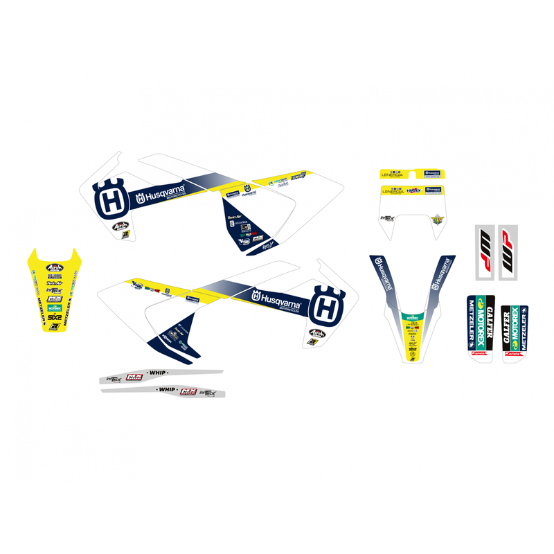 BLACKBIRD Replica Trophy 22 Kompletter Grafiksatz - Husqvarna FC/FE/TC/TE