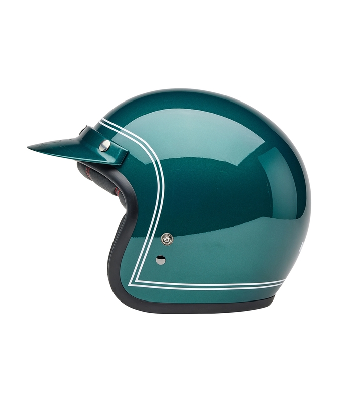 BELL Custom 500 Helm - Steve McQueen Riverside Metallic Green