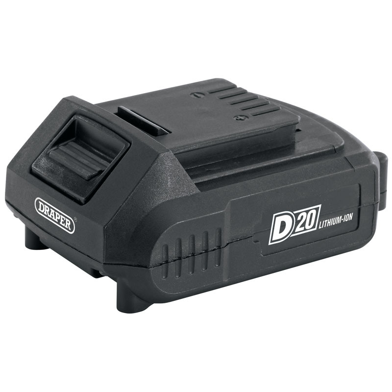 DRAPER D20 Lithium-Ionen-Batterie 20 V 2,0 Ah DRAPER D20 Lithium-Ionen-Batterie 20 V 2,0 Ah