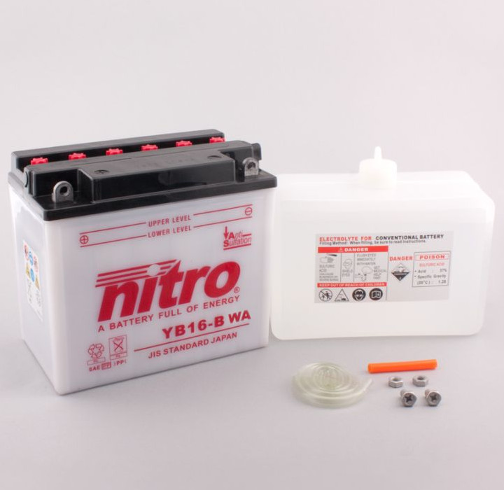 Batterie Nitro YB16-B 16AH WA