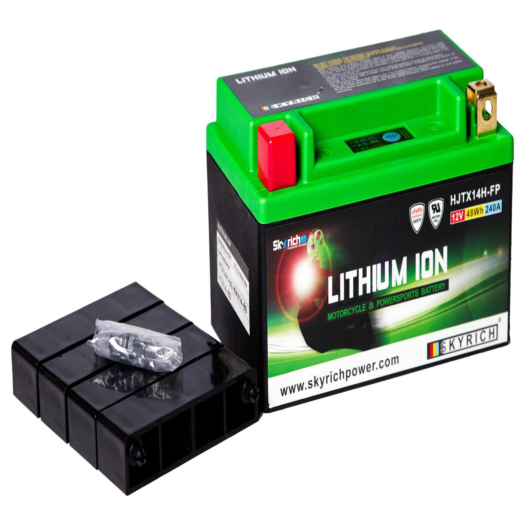 Batterie SKYRICH HJTX14H-FP [150x87x93] 12,8V/4AH (10 Std.), 48 Wh, CCA: 240
