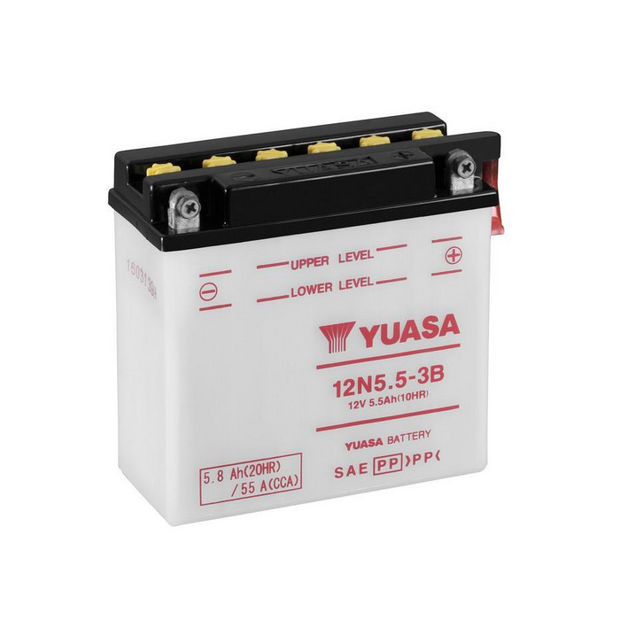 Batterie YUASA 12N5,5-3B 5,5 AH Batterie YUASA 12N5,5-3B 5,5 AH