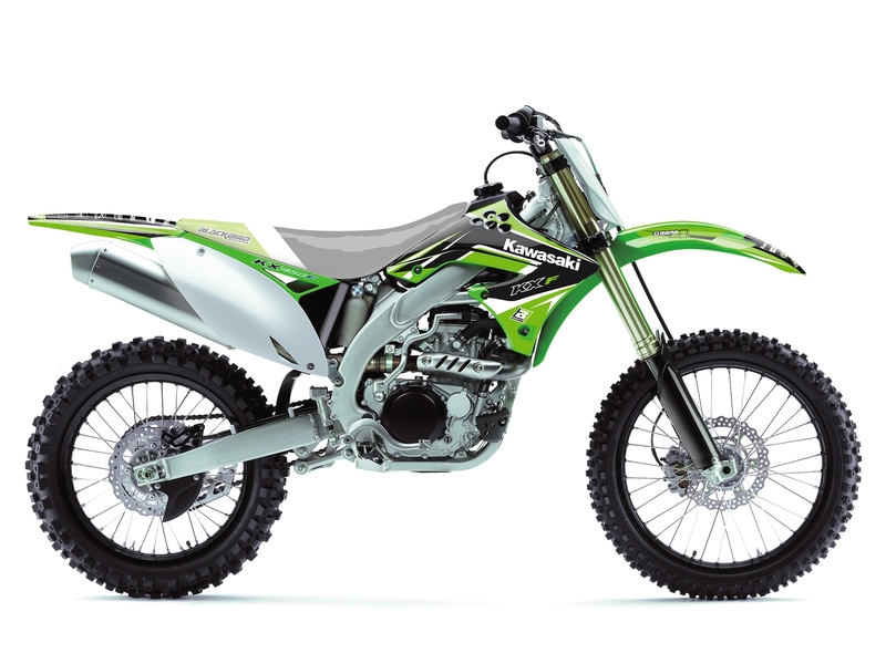 BLACKBIRD Dream Graphic 4 Deko-Kit passend für Kawasaki KX450F BLACKBIRD Dream Graphic 4 Deko-Kit passend für Kawasaki KX450F