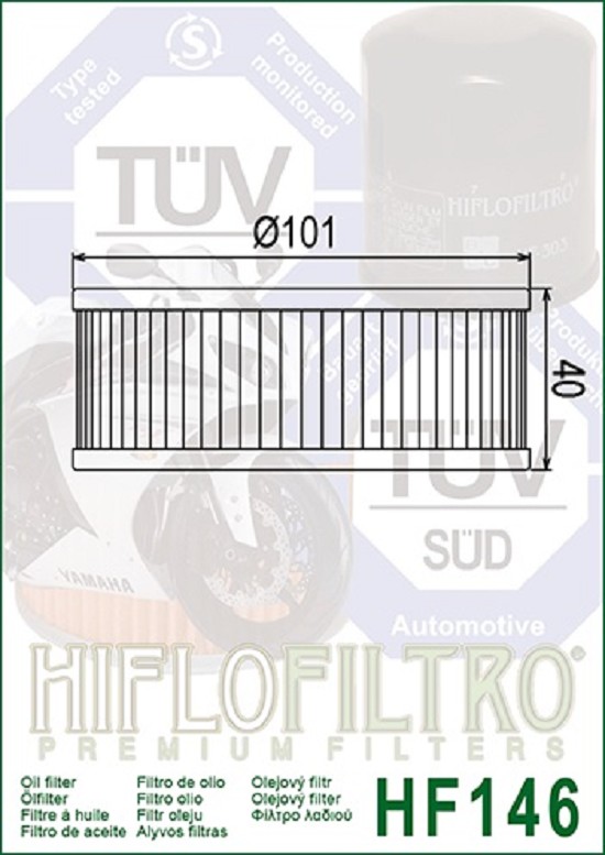 Hiflo Ölfilter HF146