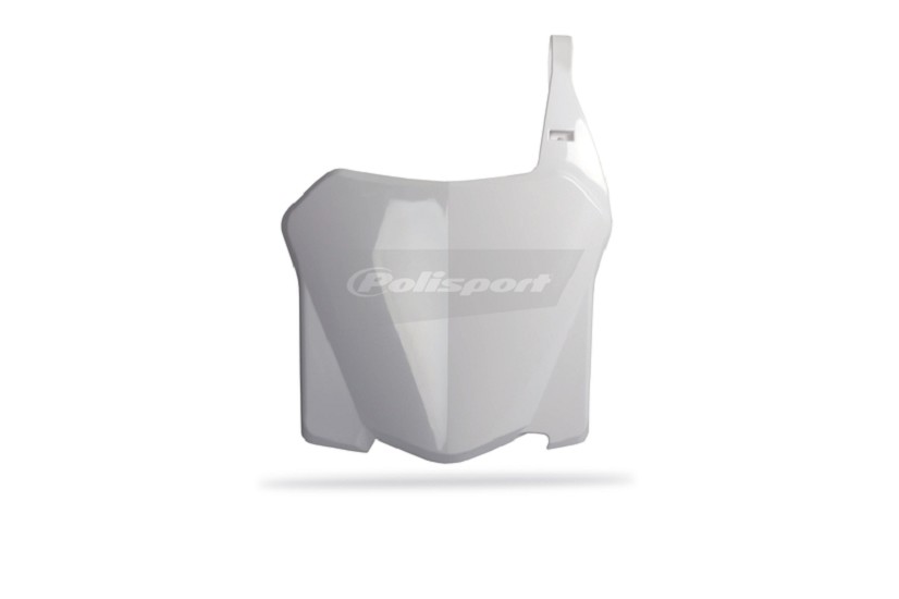 FRONT PLATE CRF250-450R 08 WHITE