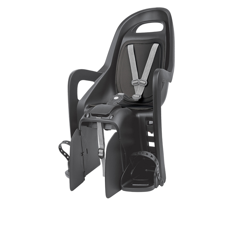 POLISPORT Groovy Maxi CFS Rear Child Bike Seat Carrier Mounting - Black/Dark Grey
