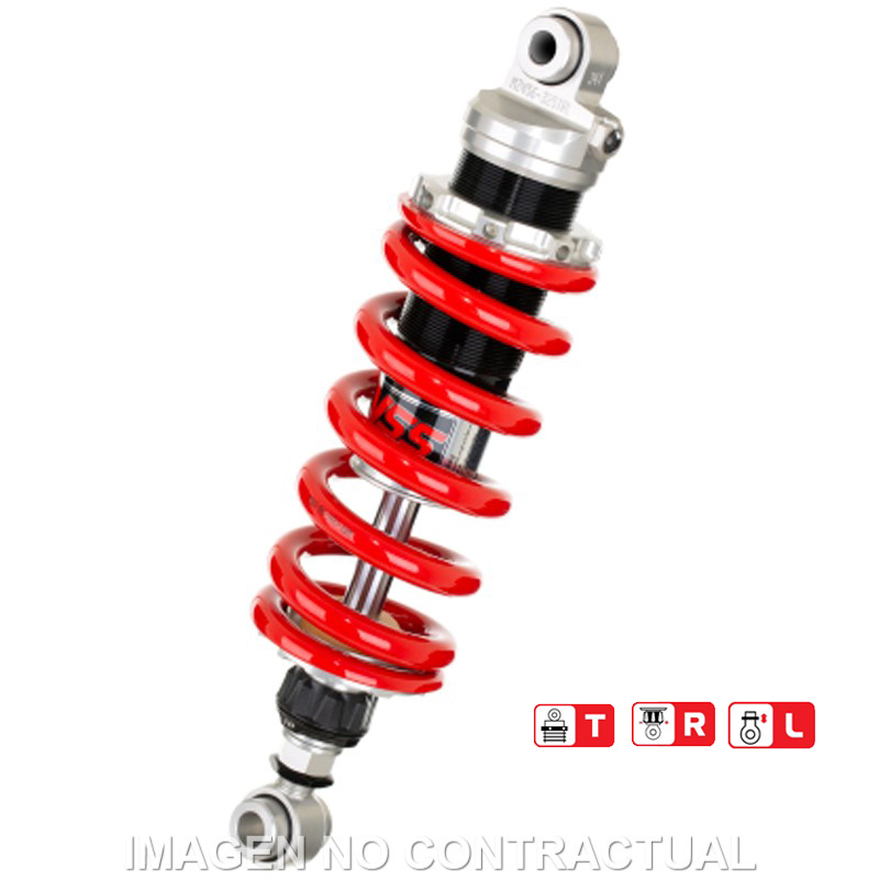 Federbein Z456-Serie Mono hinten passend für Yamaha XTZ 660 (91-99) MZ456-325TRL-09-85