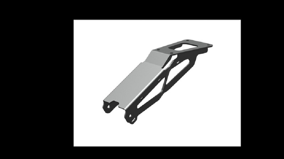 HIGHSIDER Kennzeichenhalter Akron-RS Pro