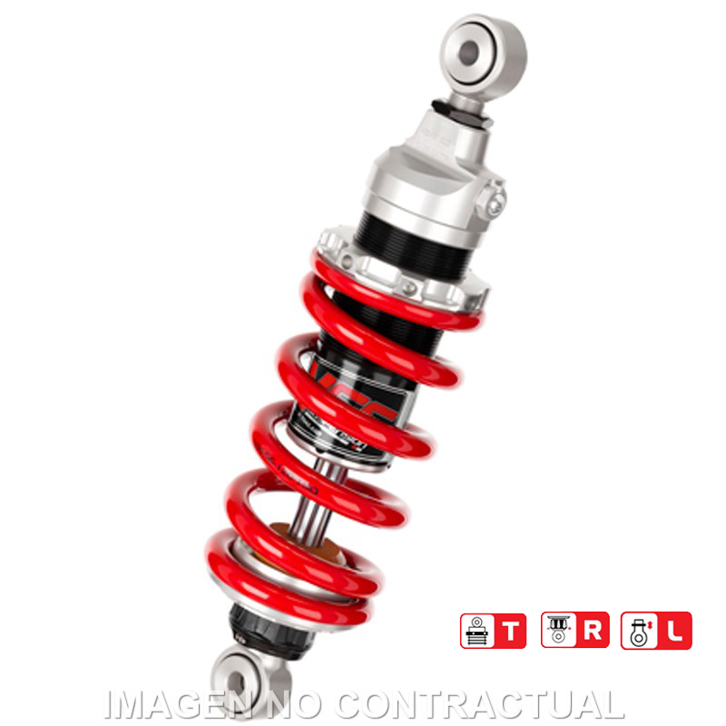 Federbein Z456-Serie Mono hinten passend für DUCATI Monster 821 (14-16) MZ456-290TRL-31-85