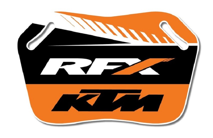 RFX Anzeigetafel inkl. Stift - passend für KTM