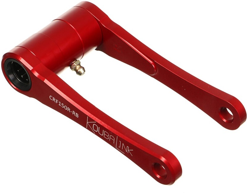 KOUBALINK Tieferlegungssatz (41.3 - 44.5 mm) Rot - passend für Honda CRF150R / RB KOUBALINK Tieferlegungssatz (41.3 - 44.5 mm) Rot - passend für Honda CRF150R / RB