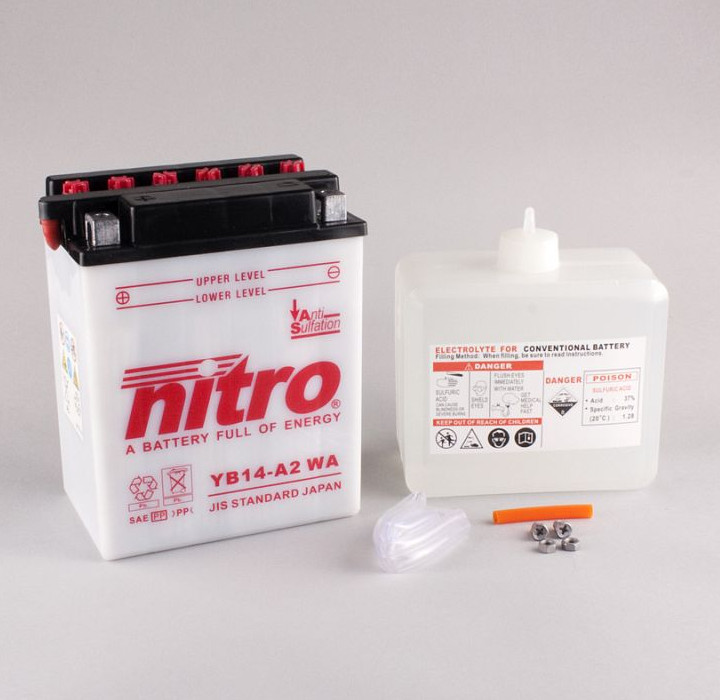 Batterie Nitro YB14-A2 14AH WA