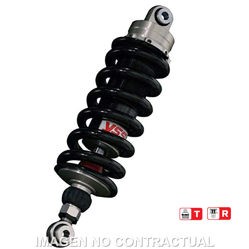 Federbein Z456-Serie Mono hinten passend für BMW F 800 GS (08-17) MZ456-400TR-14-88