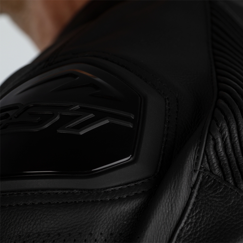 RST Sabre Lederjacke - Schwarz Größe XL