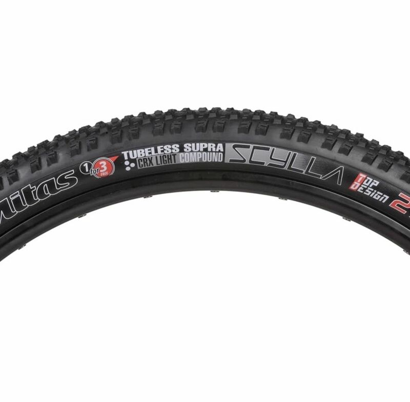 MITAS Tyre Scylla V96 27,5X2,25 Folding Tubeless Supra Textra Crx Comp.